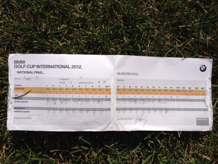 BMW Golf Cup International 20120729